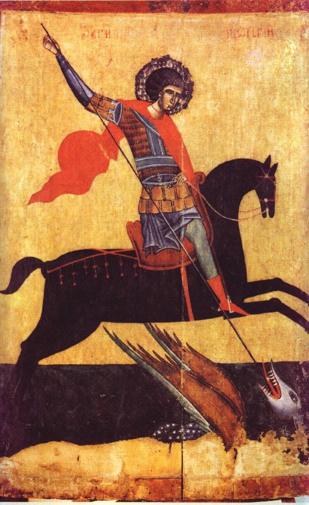 Св. Юрій Змієборець (давньоруська ікона)